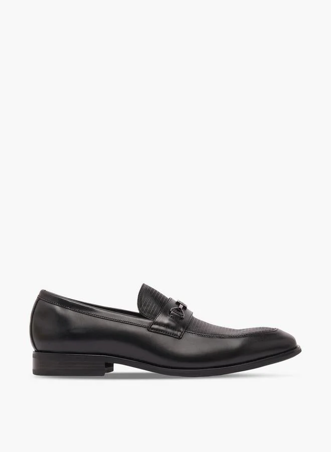 دوتشيني Men Leather Slip-On Loafers