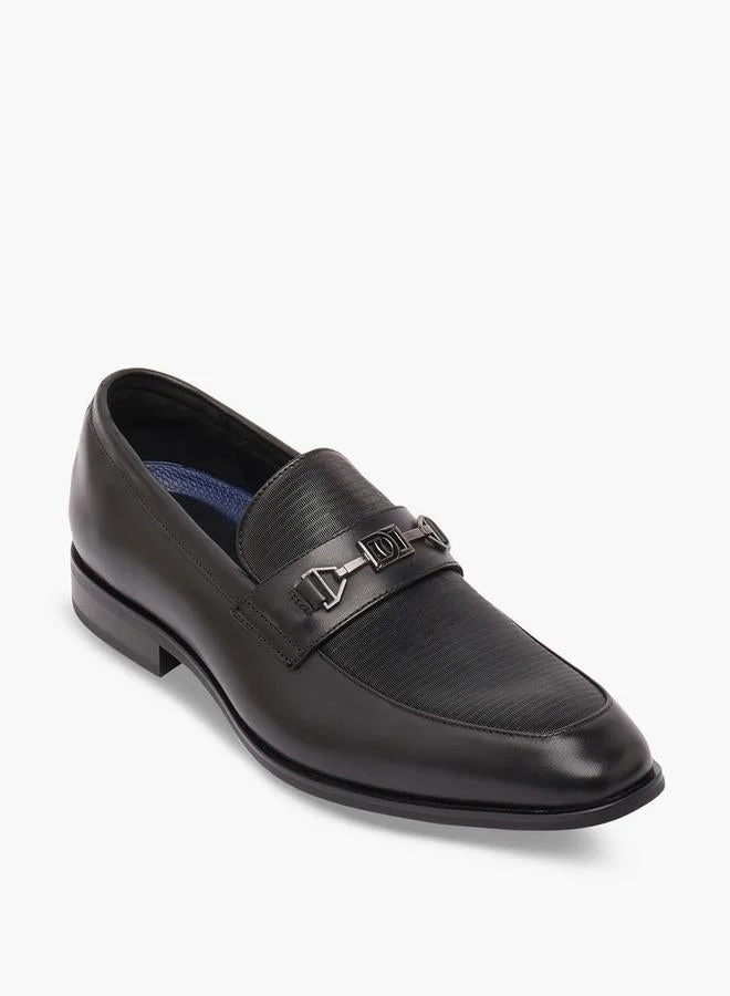 دوتشيني Men Leather Slip-On Loafers