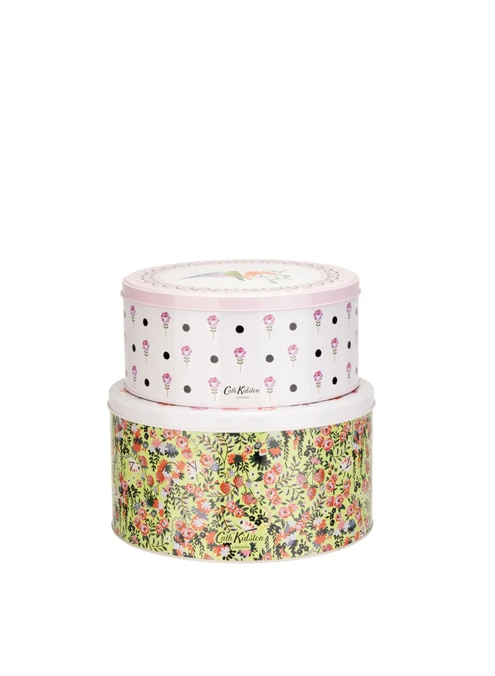 كاث كيدستون طقم علب كيك Cath Kidston Painted Table 2 قطع