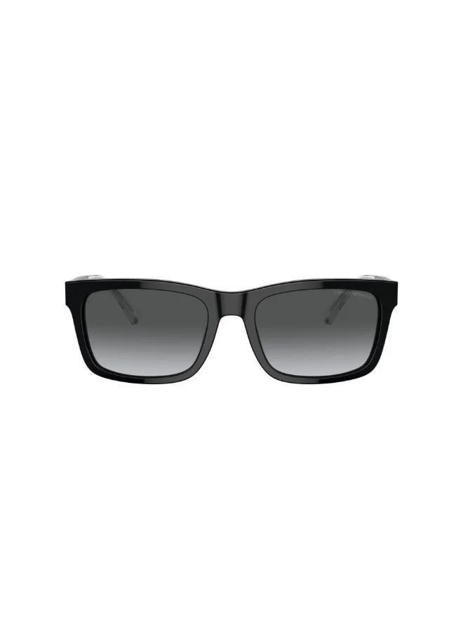 Ea4224  Shiny Black / Dark Grey Polarised