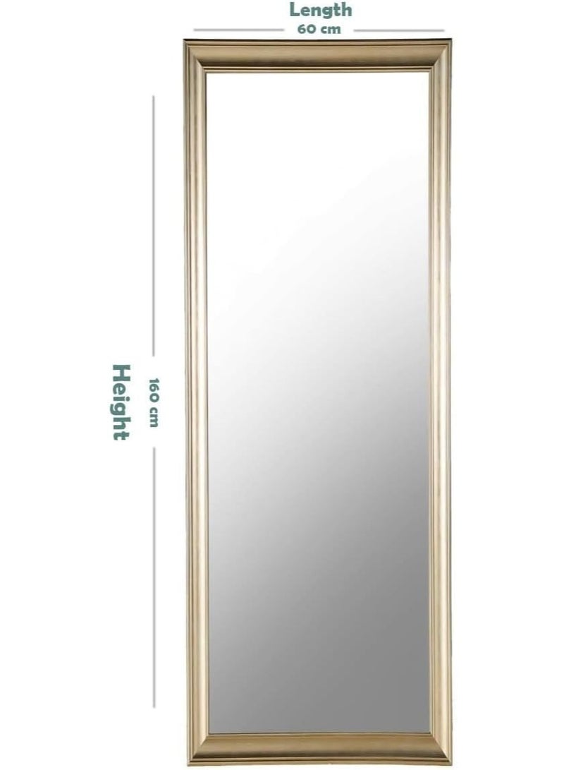 Lumina Mirror Full Length Stand 160 x 60 cm – Standing, Hanging or Leaning Against Wall, Large Rectangle Bedroom & Dressing Mirror, Wall-Mounted Floor Mirror with PVC Frame - Image 2
