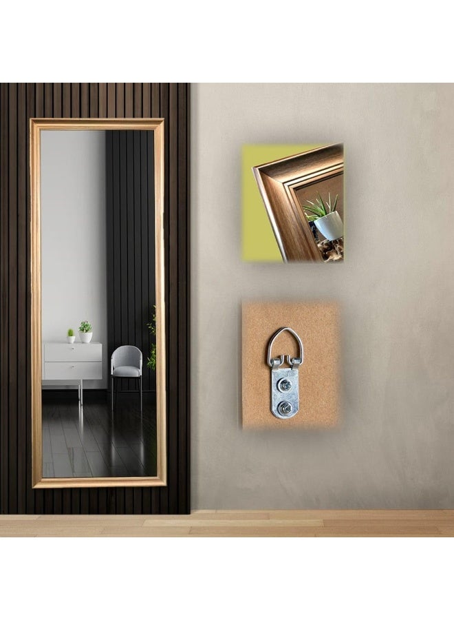 Lumina Mirror Full Length Stand 160 x 60 cm – Standing, Hanging or Leaning Against Wall, Large Rectangle Bedroom & Dressing Mirror, Wall-Mounted Floor Mirror with PVC Frame - Image 1