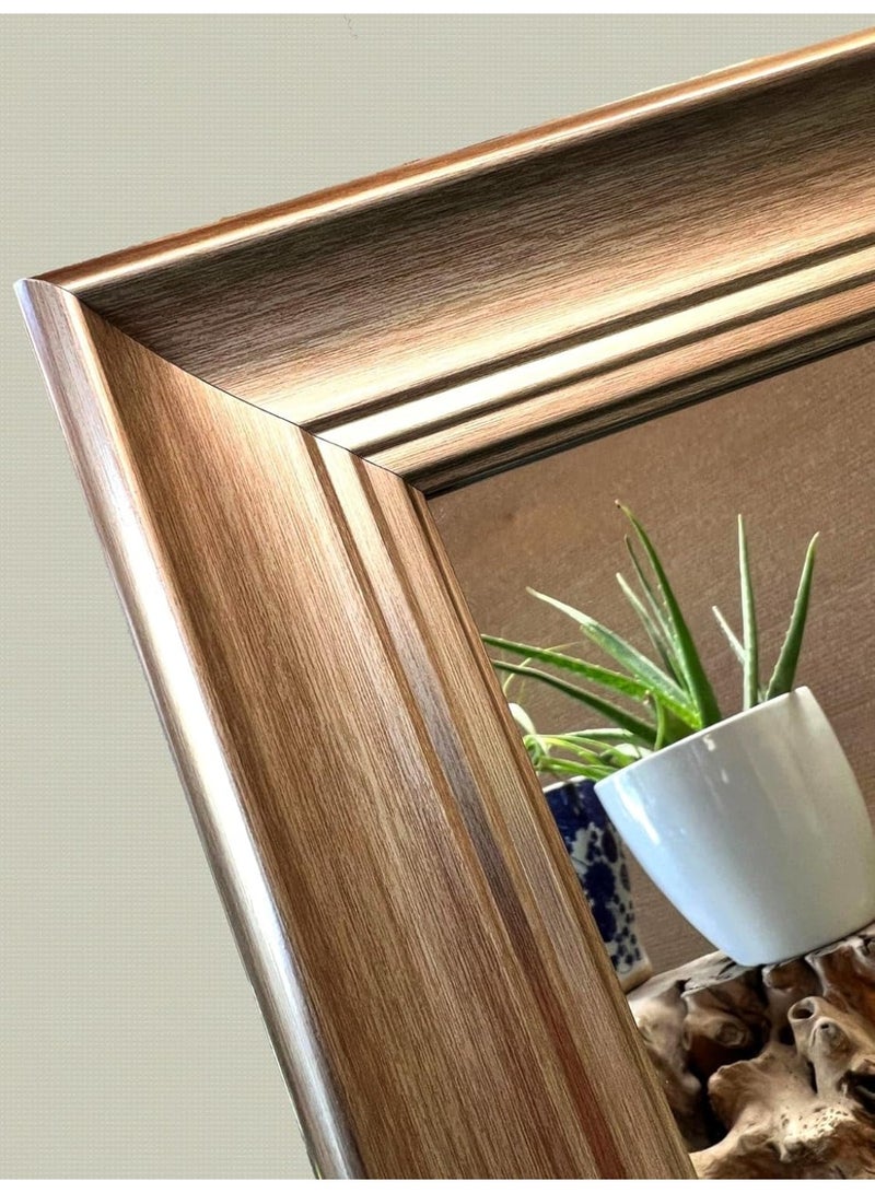 Lumina Mirror Full Length Stand 160 x 60 cm – Standing, Hanging or Leaning Against Wall, Large Rectangle Bedroom & Dressing Mirror, Wall-Mounted Floor Mirror with PVC Frame - Image 4