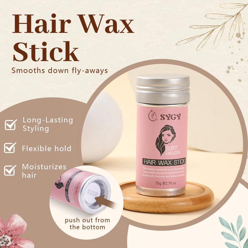 SYGY 386Pcs Ballet Hair Styling Kit-Hair Wax Stick, 200 Elastic Ties, 50 Bobby Pins, 50 U-Pins, 10 Invisible Hair Bun Nets, 3 Combs&Brushes, 2 Loop Tools, Professional Dance Performance Kit w/Storage Box - Image 3