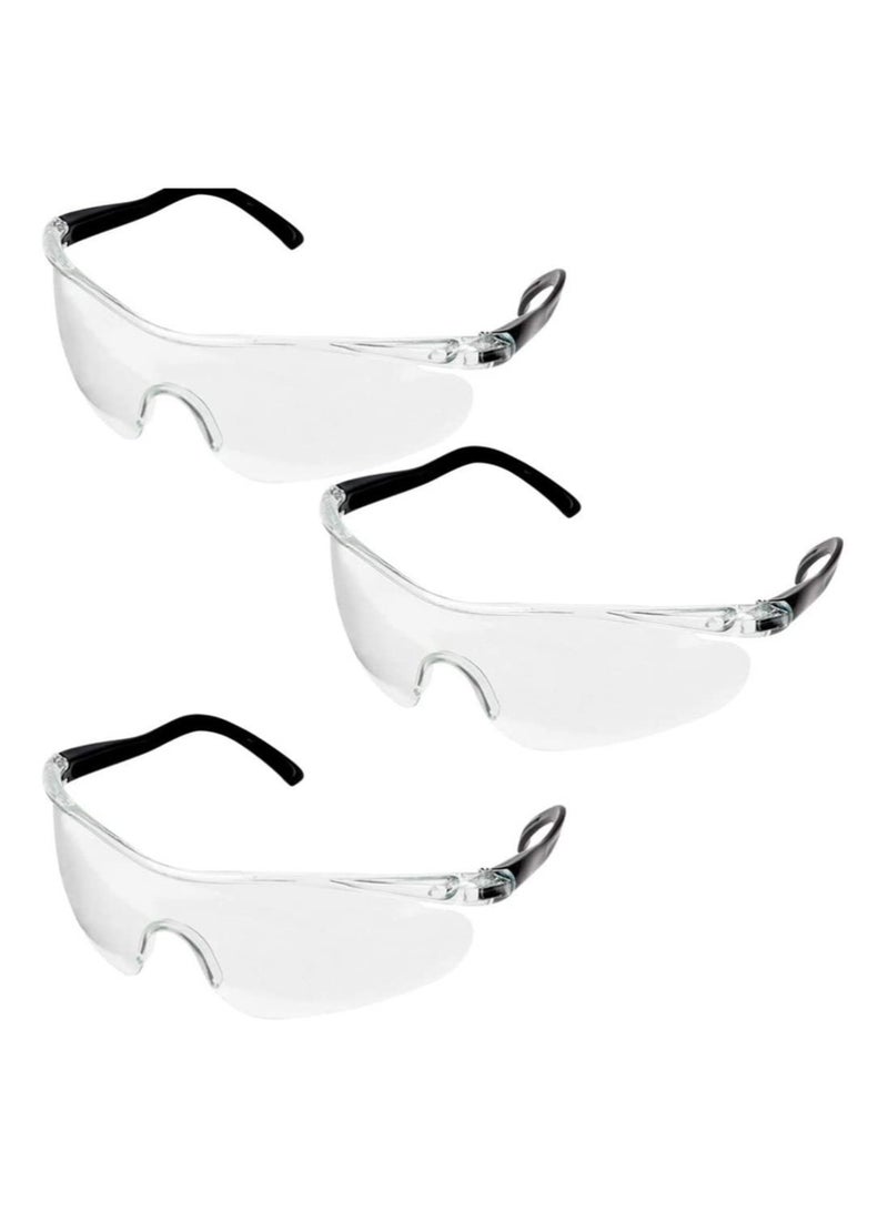 Transparent Eyes Protective Glasses Full Eyes Protection Goggles for Kids men and women, Prevent Droplets and Waterproof, Windbreak sand for Outdoor, Bike Race, Travel, Pool Swimming Party - Image 2