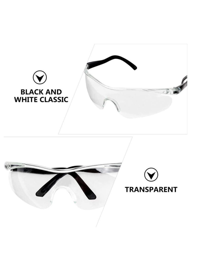 Transparent Eyes Protective Glasses Full Eyes Protection Goggles for Kids men and women, Prevent Droplets and Waterproof, Windbreak sand for Outdoor, Bike Race, Travel, Pool Swimming Party - Image 3