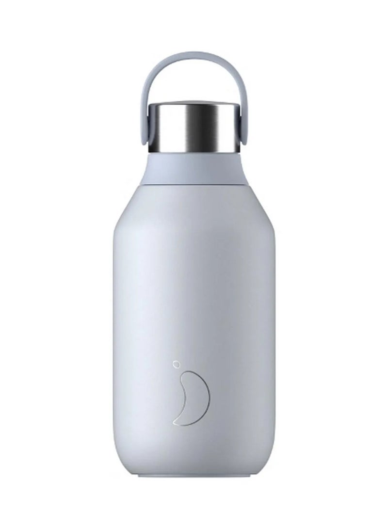 Chilly's | Water Bottle | Series 2 | Core | 350ml | Frost Blue - Image 1