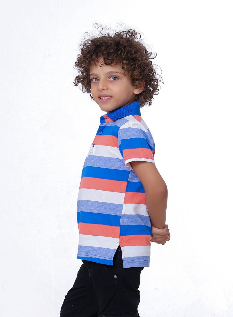 BEBO Boys' polo T-shirt, half sleeves - Image 2