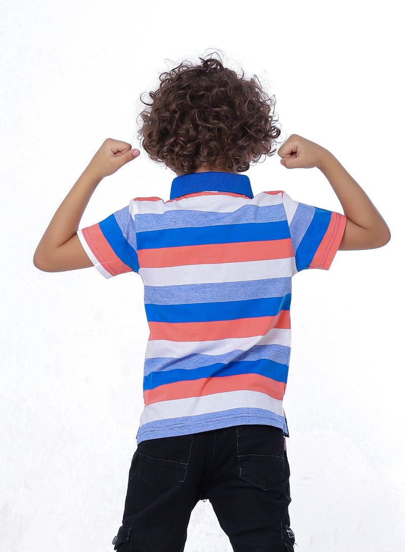 BEBO Boys' polo T-shirt, half sleeves - Image 3