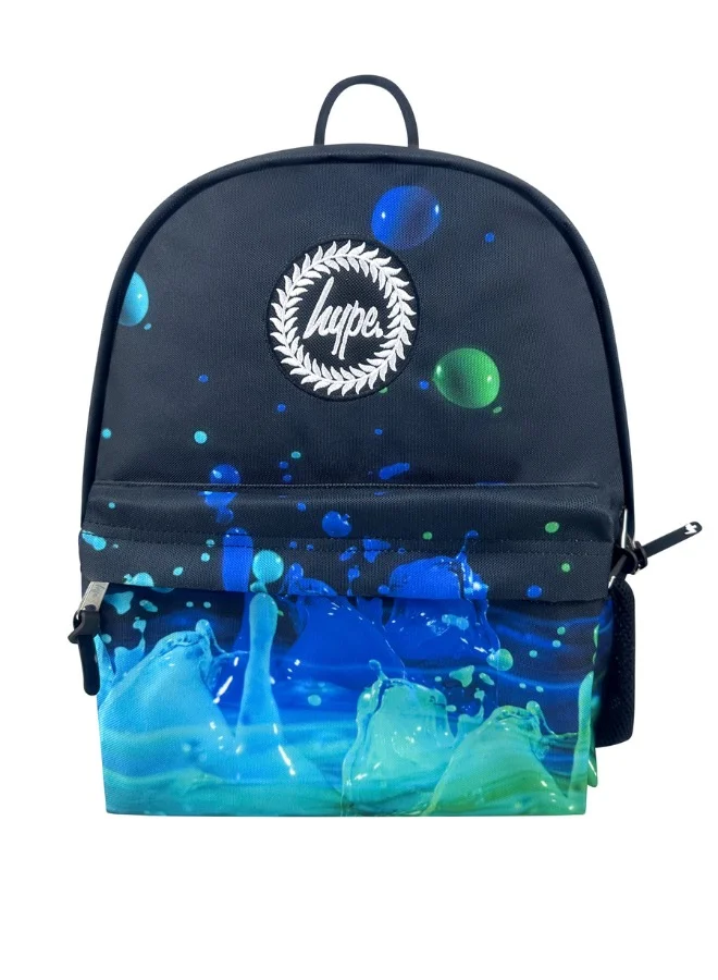 JUST HYPE Iconic Backpack - Black 3D Droplets