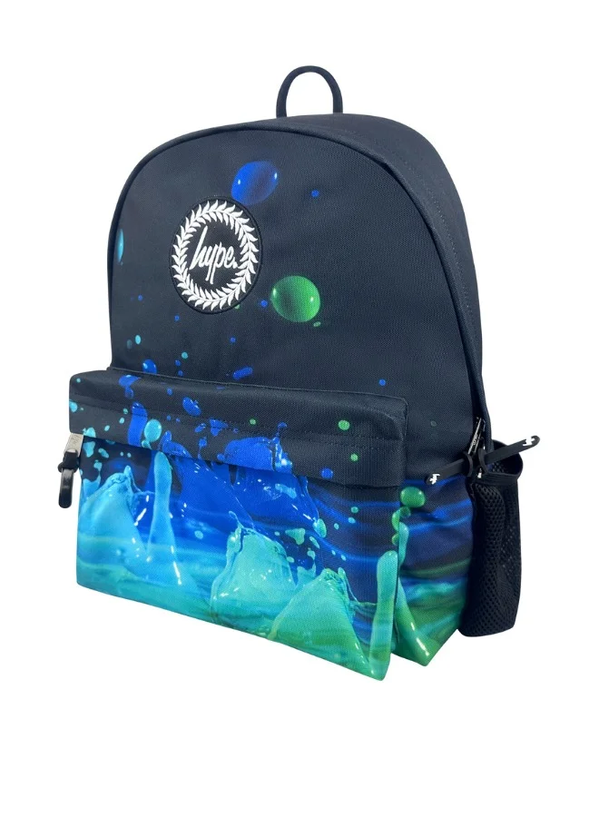 JUST HYPE Iconic Backpack - Black 3D Droplets