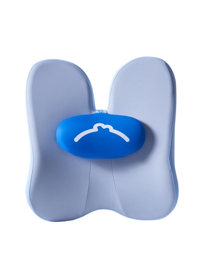 Jago Jiaoao Lumbar Support Cushion, Office Lumbar Pillow, Memory Foam Back Support, Seat Cushion, Car Seat, Ergonomic Lumbar Pad, Light Blue - Image 1