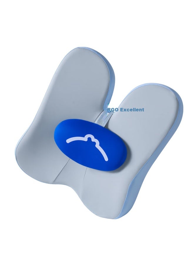Jago Jiaoao Lumbar Support Cushion, Office Lumbar Pillow, Memory Foam Back Support, Seat Cushion, Car Seat, Ergonomic Lumbar Pad, Light Blue - Image 2