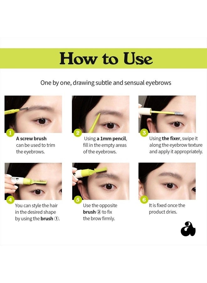 Unleashia Shaper Pomade Eyebrow Fixer N°1 Clear - Image 4