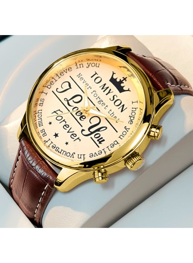 Shougu Men's Business Fashion Watch Multi Functional Sports Watch 