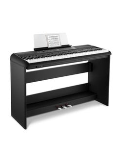 Donner Donner SE-1 88 Key Graded Hammer Action Weighted Digital Piano Arranger Keyboard with Stand  - Image 1