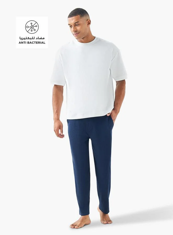 فاف Textured Lounge Pants with Pockets