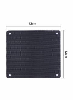 واي آند دي 120mm Electric Fan Dust Filter, Filter Computer Cooler PVC Cover 10 Pcs* 40 Screws  - Image 2