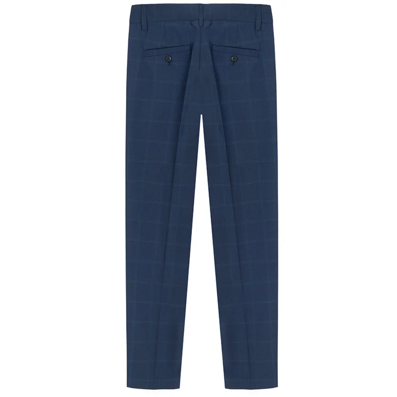 Cool Club by SMYK NAVY BLUE POLYESTER, VISCOSE TROUSERS