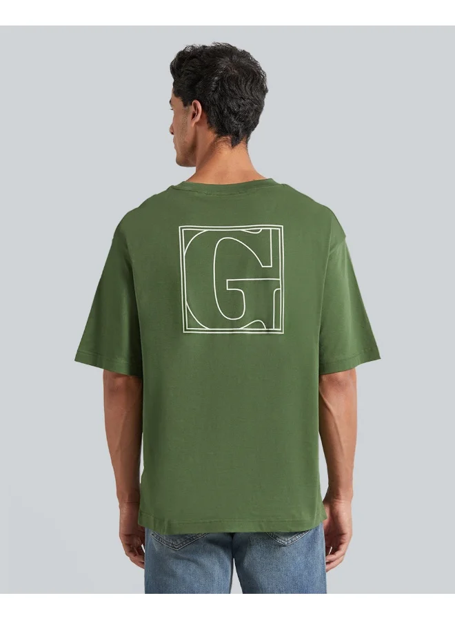غانت Back Logo Graphic Short Sleeve T-Shirt