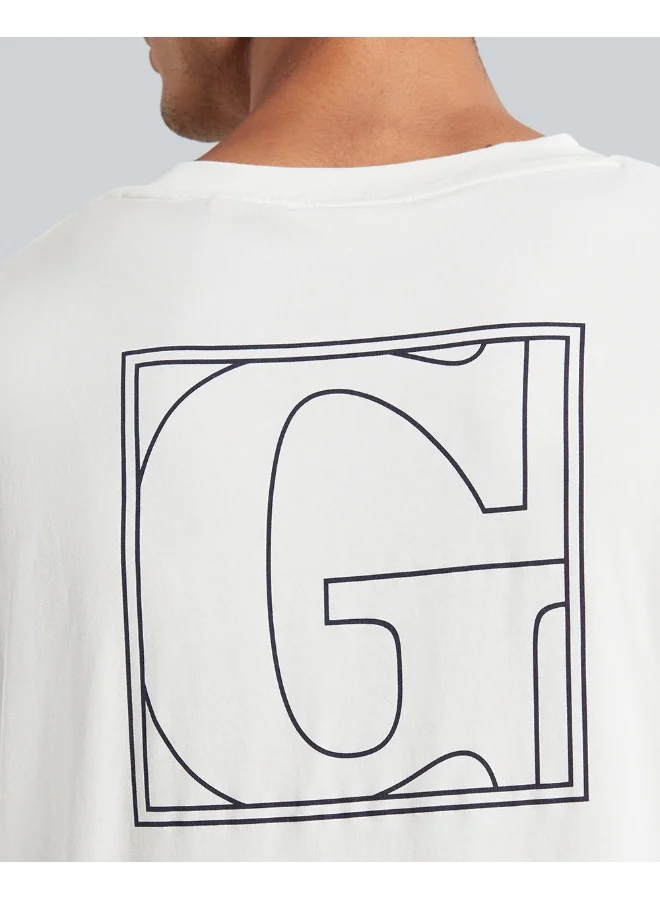 غانت Back Logo Graphic Short Sleeve T-Shirt