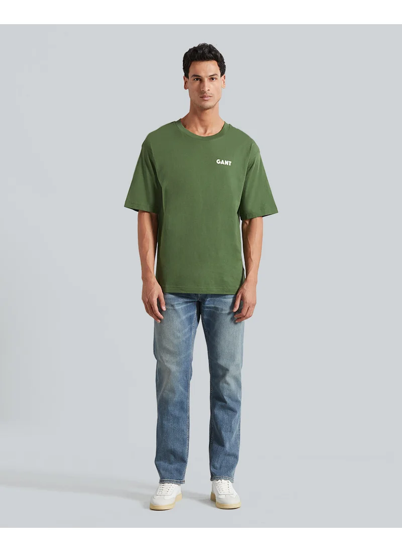 غانت Back Logo Graphic Short Sleeve T-Shirt