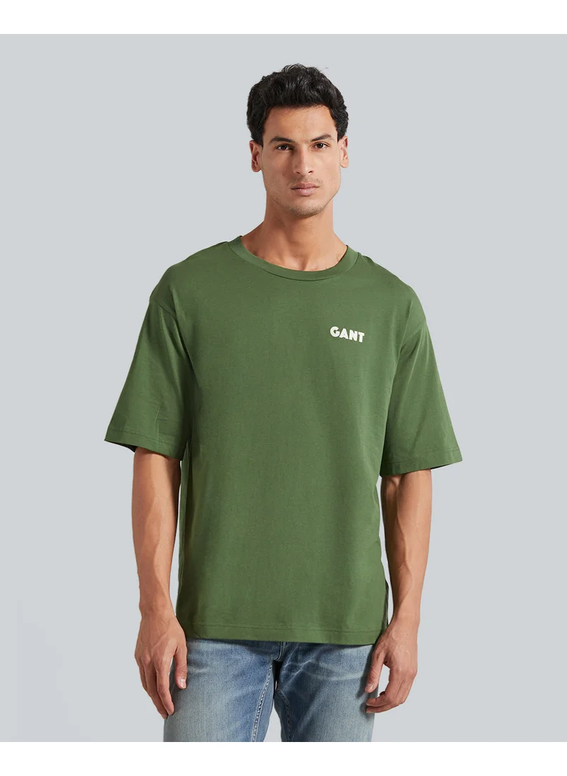 غانت Back Logo Graphic Short Sleeve T-Shirt