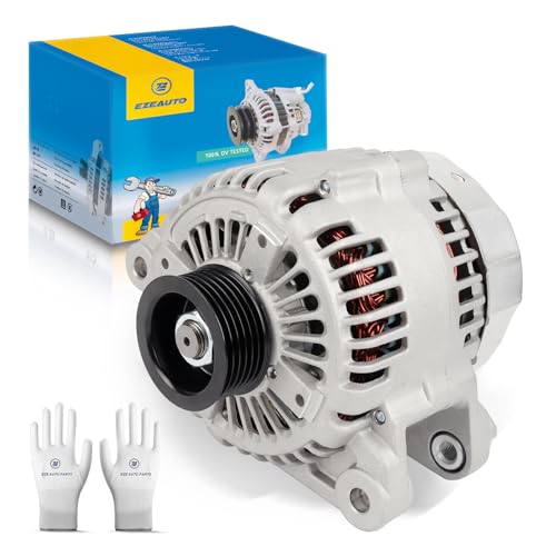 E EZEXPREZE Ezexpreze 11191 New Alternator Replacement For 2006-2012 Kia Hyundai 3.3 3.8L,06-11 Azera,06-10 Santa Fe Sonata, 07-10 Entourage Veracruz, 07-09 Kia Sorento, 06-09 Sedona, 10-11 Borrego, V6 - Image 1