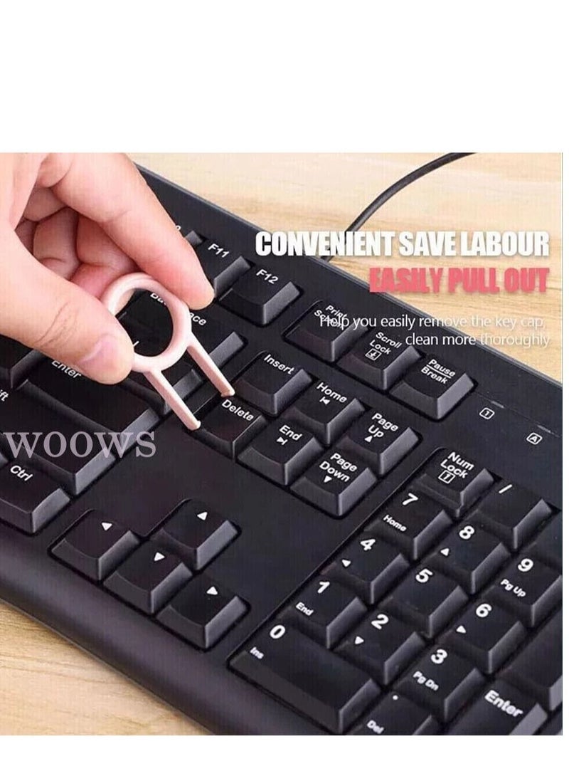 2pack 7 IN 1 Keyboard Cleaning Kit Laptop PC Earphone Cleaner Brush Remover Key Puller - Image 3