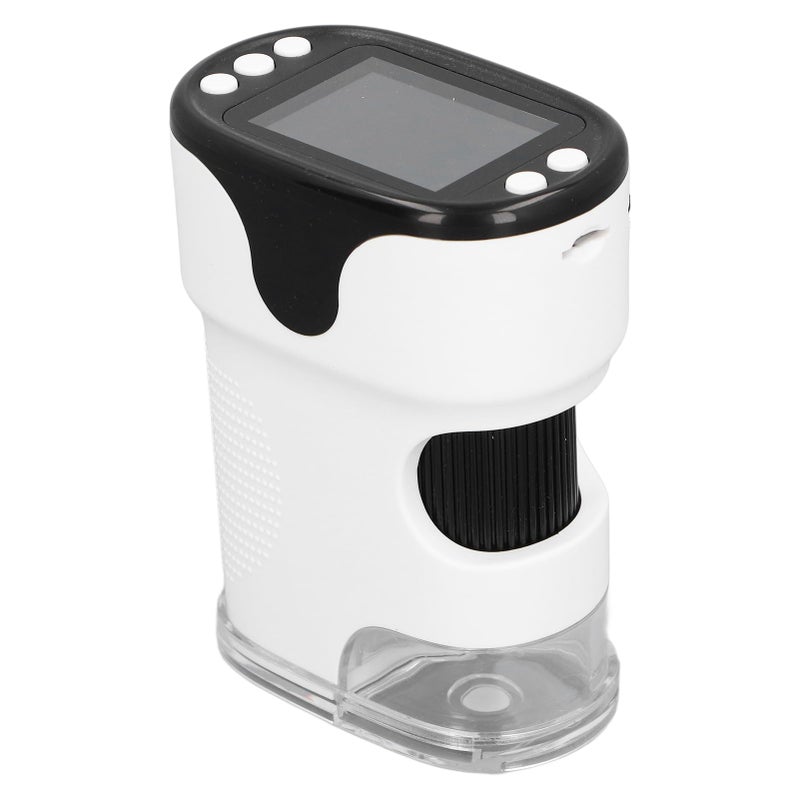 Handheld Microscope With LED Fill Light And 1 4 Inch Screw Connection White - Image 2