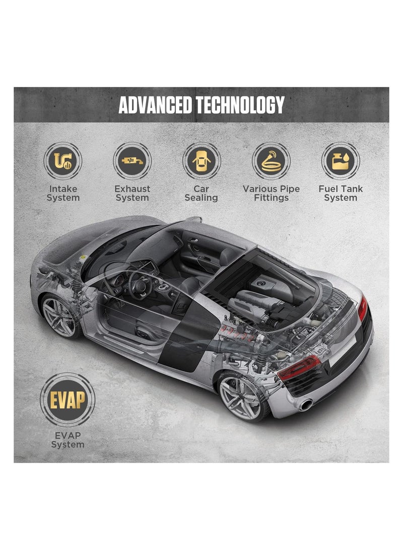 Machine Automotive Leak Detector, Evap Vacuum  Diagnostic Tester, Pipeline Fuel Leakage Detector for 12V Vehicles, Universal Car Tool for EVAP, Intake, Exhaust, Cooling, Crankcase Systems - Image 5