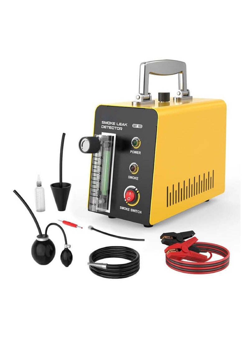 Machine Automotive Leak Detector, Evap Vacuum  Diagnostic Tester, Pipeline Fuel Leakage Detector for 12V Vehicles, Universal Car Tool for EVAP, Intake, Exhaust, Cooling, Crankcase Systems - Image 1