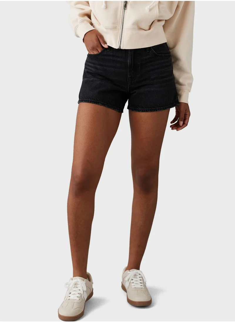American Eagle Pocket Detail Denim Shorts