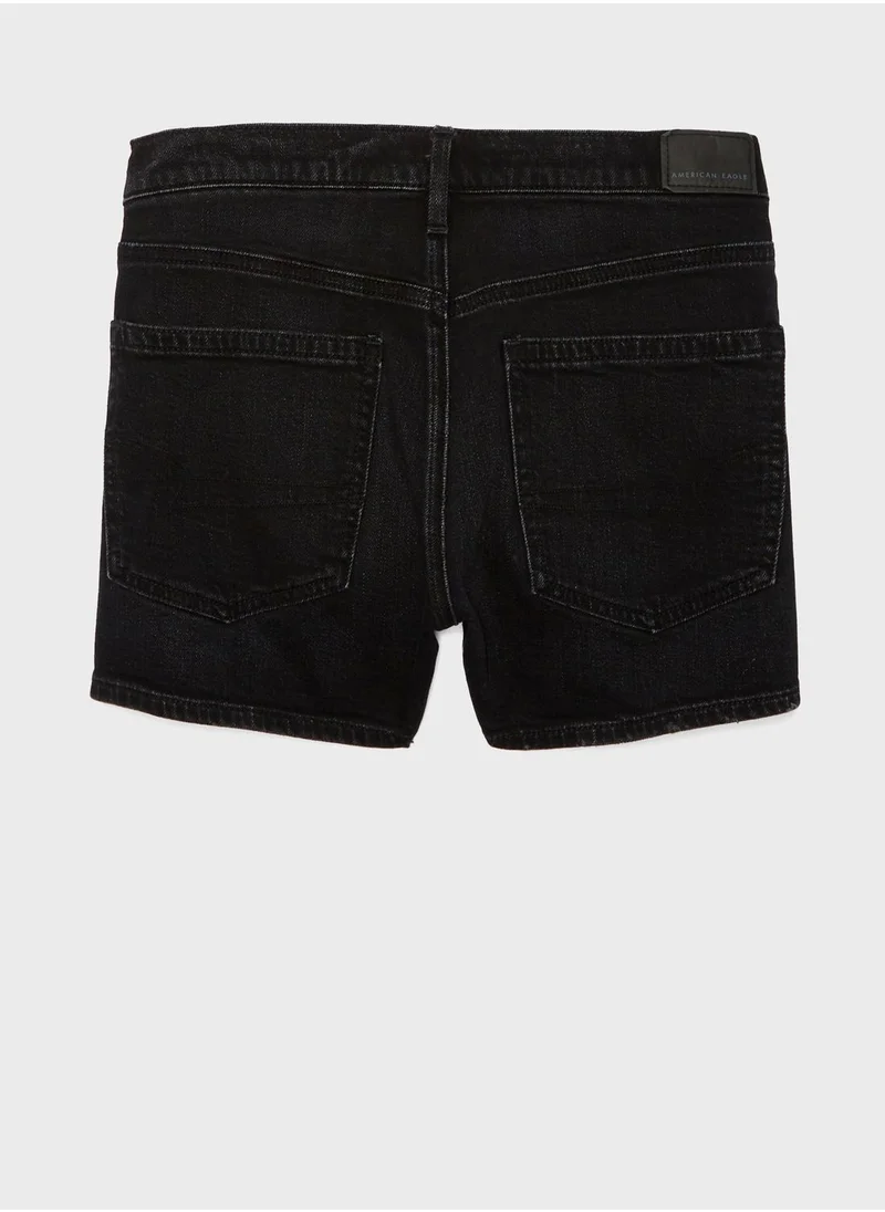 American Eagle Pocket Detail Denim Shorts