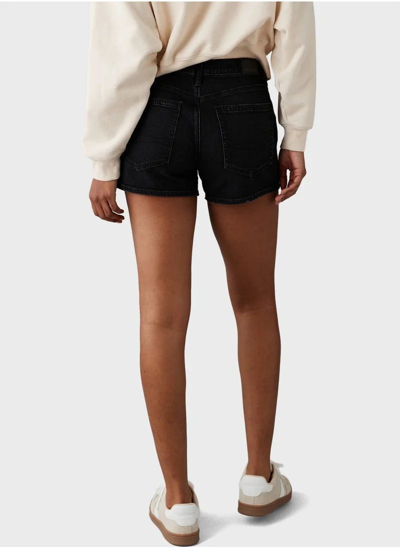 American Eagle Pocket Detail Denim Shorts