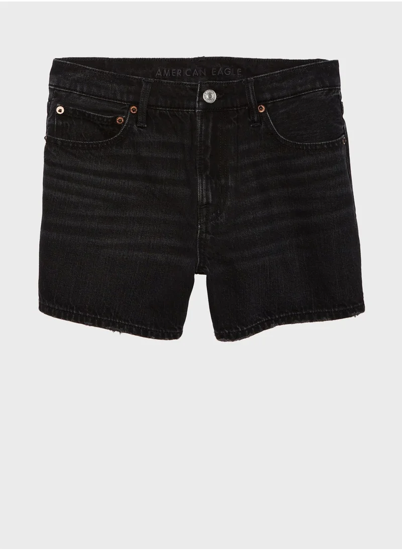 American Eagle Pocket Detail Denim Shorts