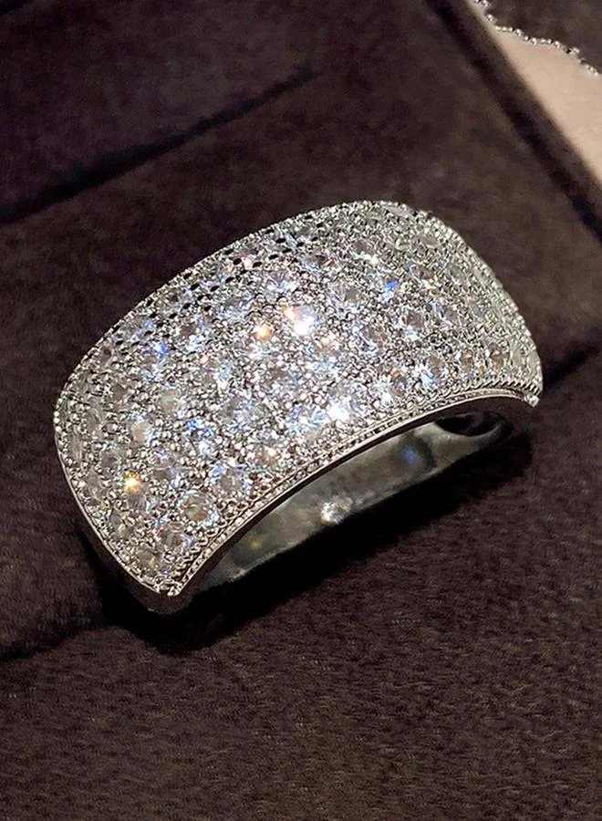 Take Two Embellished Pave Ring