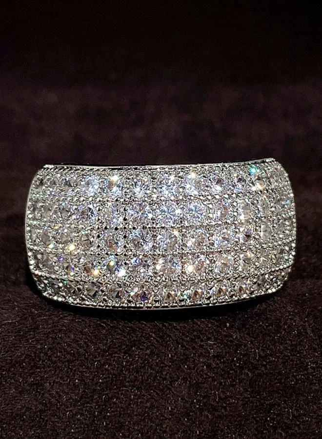 Take Two Embellished Pave Ring