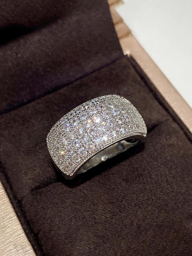 Styli  Embellished Pave Ring for Women | Best Price UAE