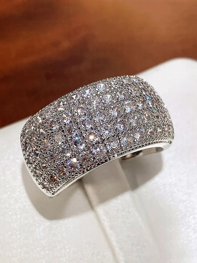 Styli  Embellished Pave Ring for Women | Best Price UAE