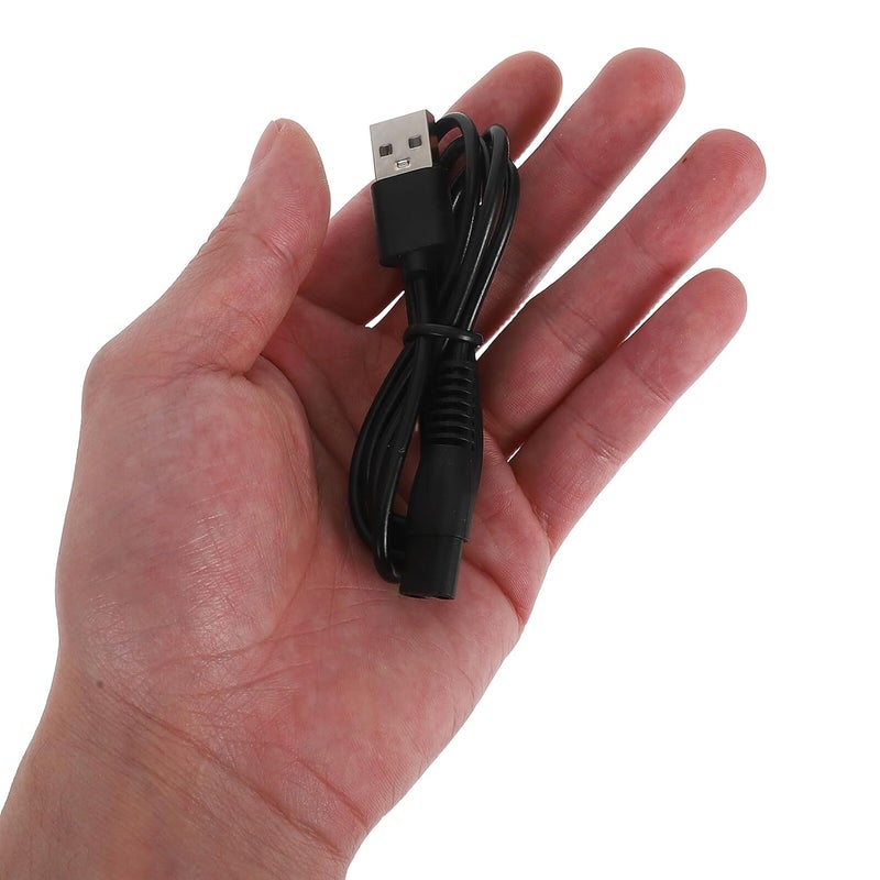 2pcs USB Charging Cable For Electric Shaver Rubber Copper Power Cord - Image 4