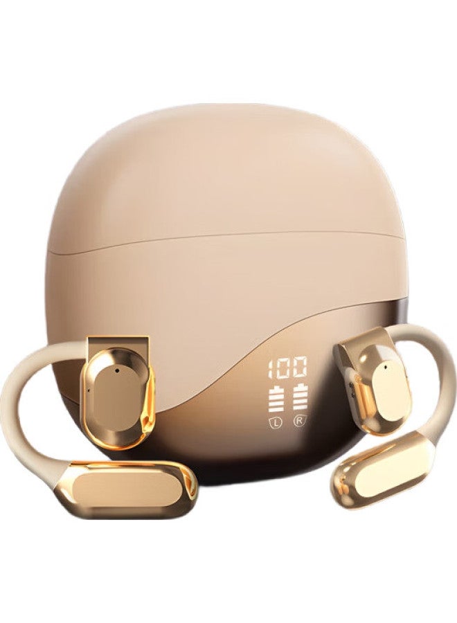 Claison Ows Open-Ear True Wireless Bluetooth Earphones Ear-Hook Style For Sports Running Cycling M62 - Skin Color - Image 3