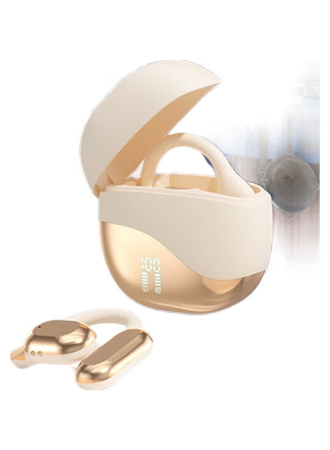 Claison Ows Open-Ear True Wireless Bluetooth Earphones Ear-Hook Style For Sports Running Cycling M62 - Skin Color - Image 2