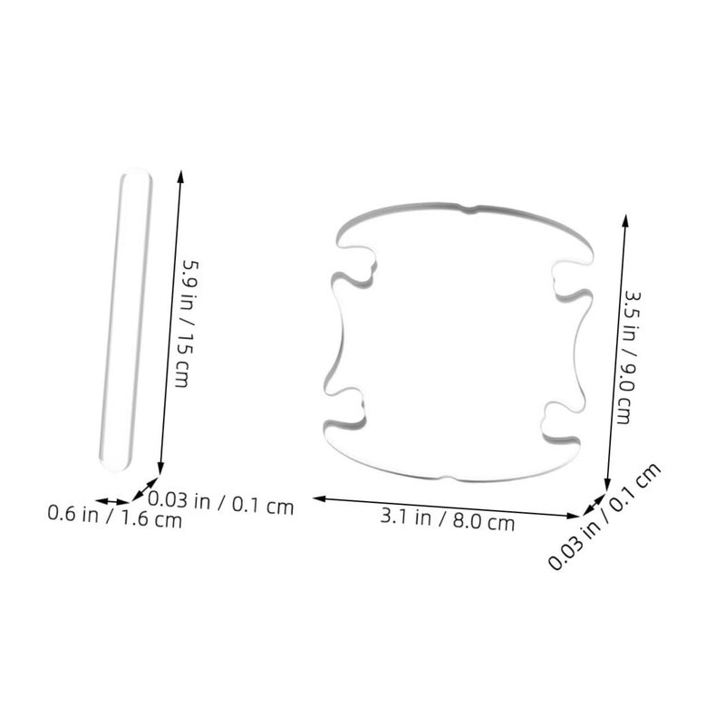 Car Door Handle Scratch Resistant Protective Film Set for Cars Trucks SUVs Easy Installation - Image 3