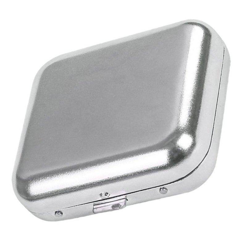 Stainless Steel Mini Portable Pocket Ashtray With Lid Compact Metal Travel Ashtray For Outdoor Use - Image 2