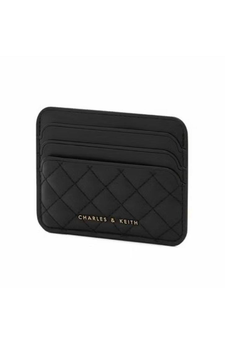 Charles & Keith Quilted Multi-Slot Card Holder - Image 4