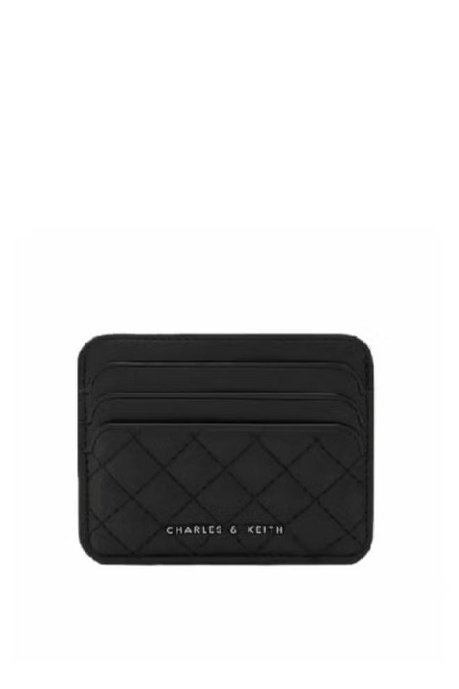 Charles & Keith Quilted Multi-Slot Card Holder - Image 1