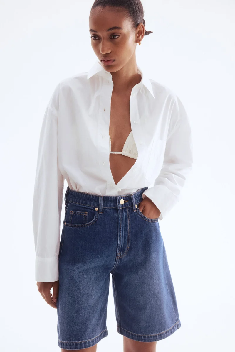 H&M Denim Bermuda shorts