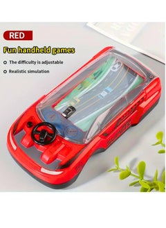 ARGT Handheld Car Adventure Game Machine – Kids’ Manual Racing Toy with Steering Wheel, Speed Gears, Lights & Sounds | Educational Puzzle Toy, Parent-Child Interactive Play, Travel-Friendly Gift  - Image 2