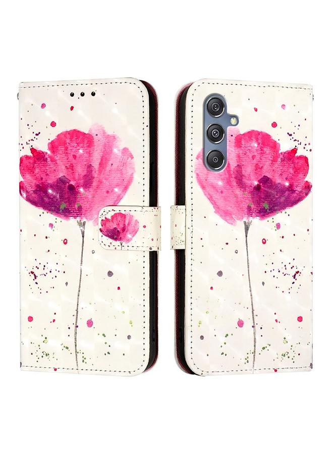 S-TOP Case For Samsung Galaxy M34 5G / F34 5G 3D Painting Horizontal Flip Leather Phone Case - Image 2